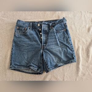 Levi's Women's Blue Jean Shorts